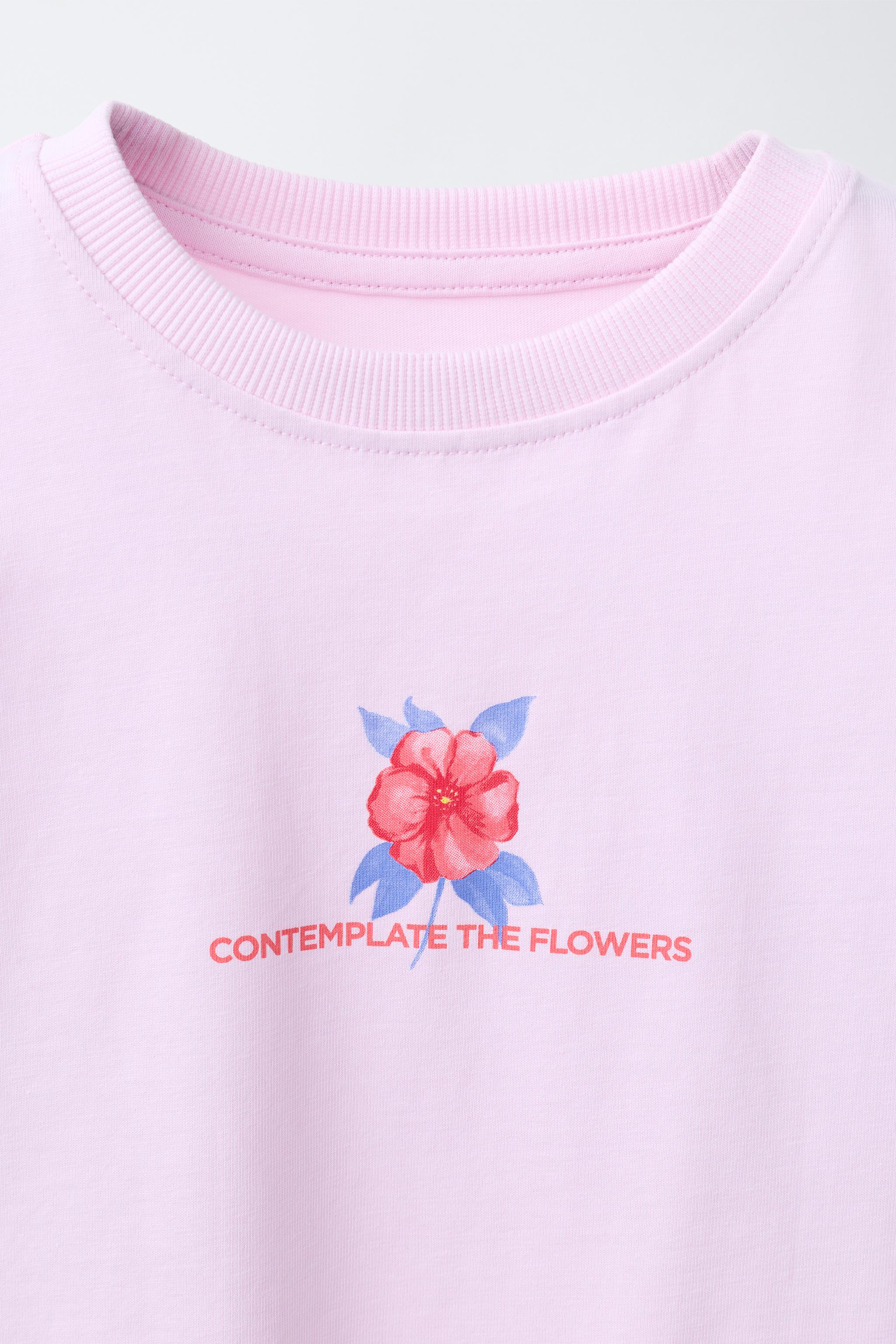 FLORAL PRINT T-SHIRT