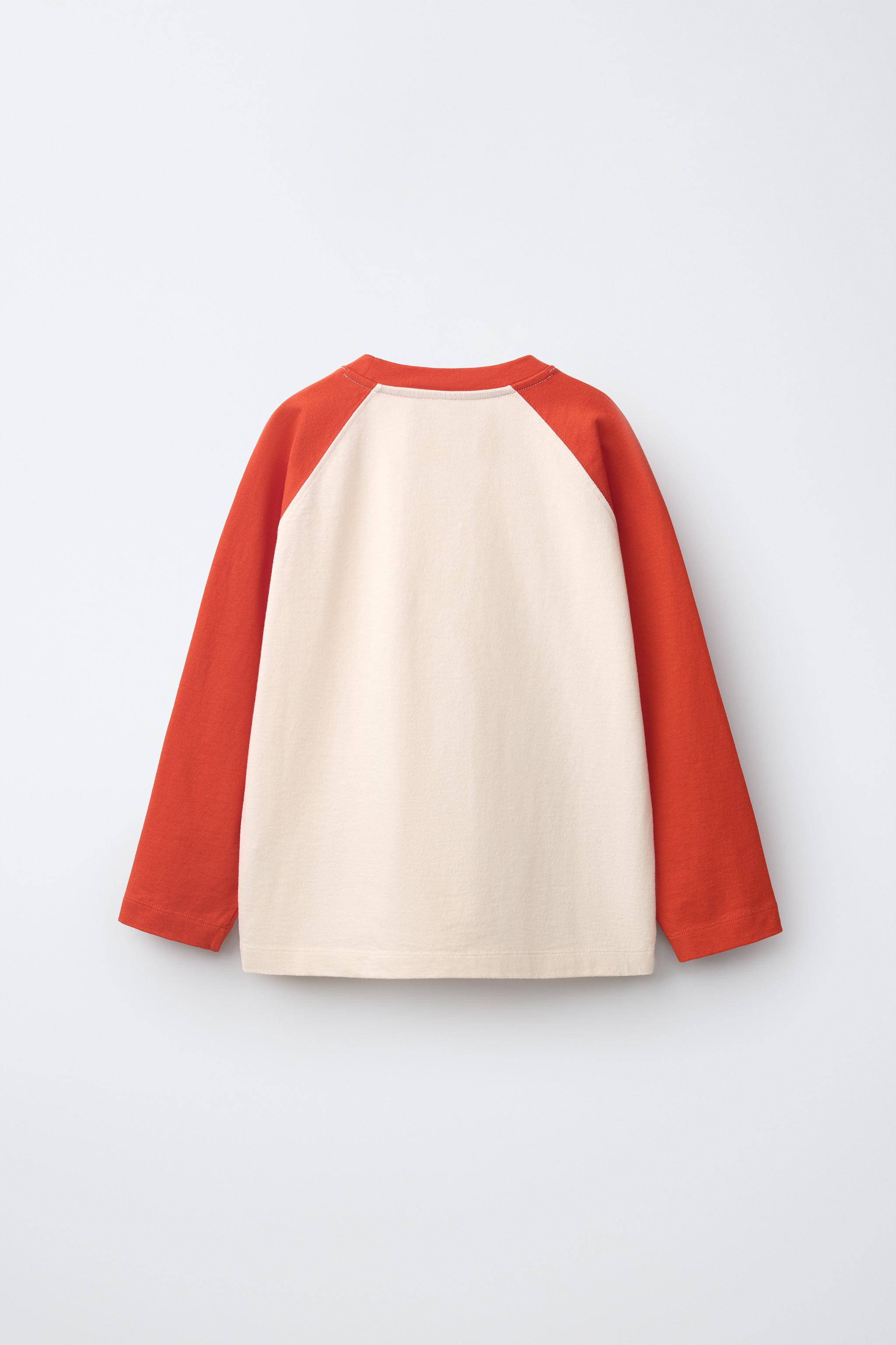 0FR. PARIS X ZARA RAGLAN LONG SLEEVE T-SHIRT