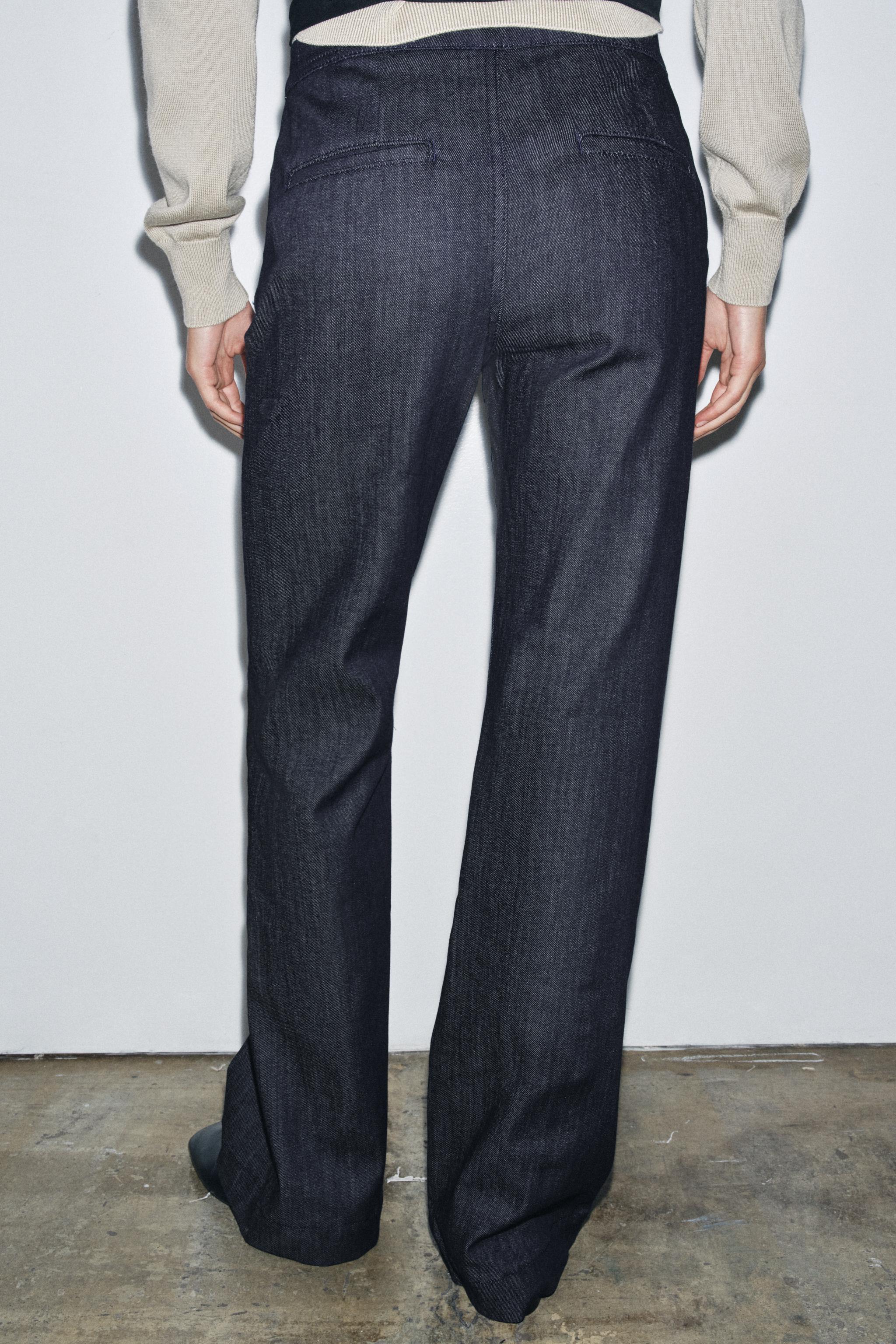 ZARA ザラ　JEANS ZW COLLECTION BAGGY ミッドライズ ZW COLLECTION MID-RISE BAGGY JEANS - Blue | ZARA United States