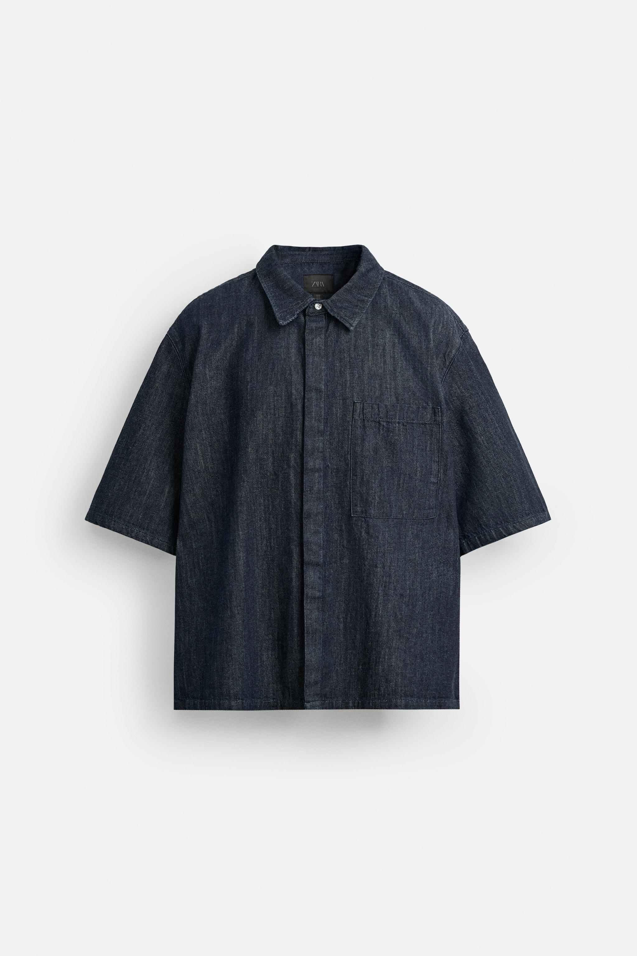 【ZARA】オーバーサイズフィット デニムシャツ 3991/423/405 ZARA】オーバーサイズフィット デニムシャツ 3991/423/405 (ZARA