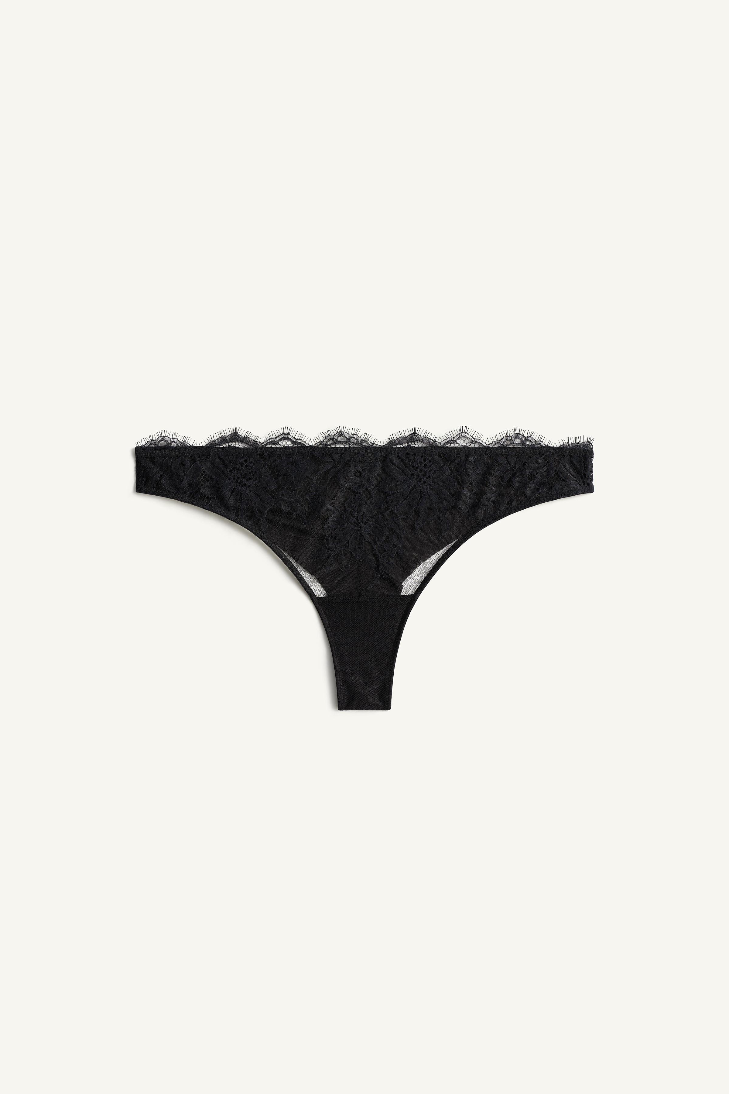 Limited Edition Lace Briefs by Zara