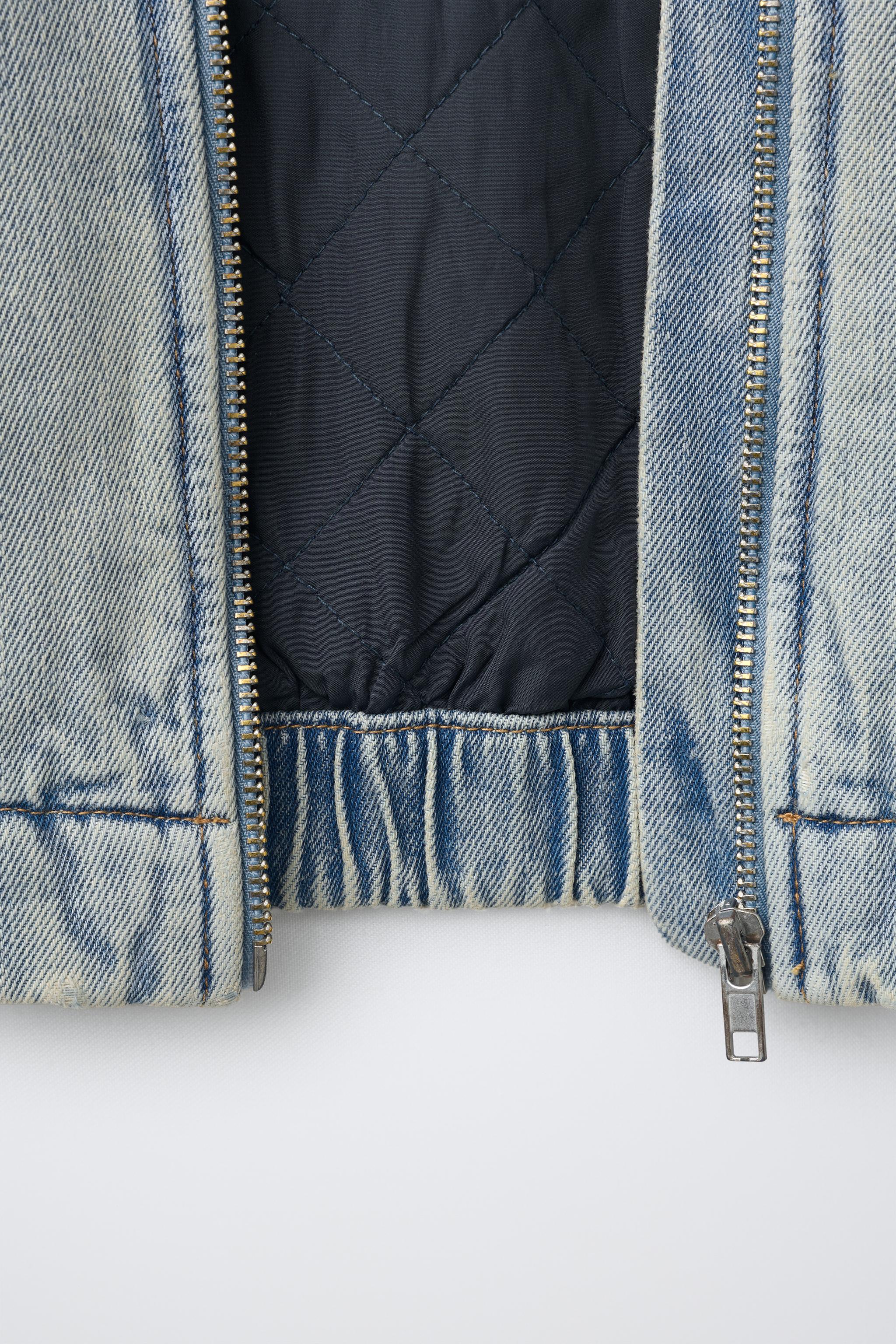 Детские куртки Zara HOT WHEELS© DENIM JACKET — фото 9