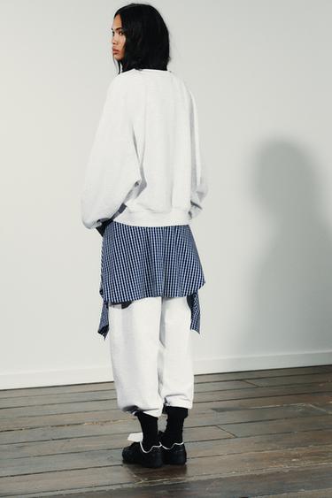 SLOGAN SWEATSHIRT - Grey marl by Zara - Image 3