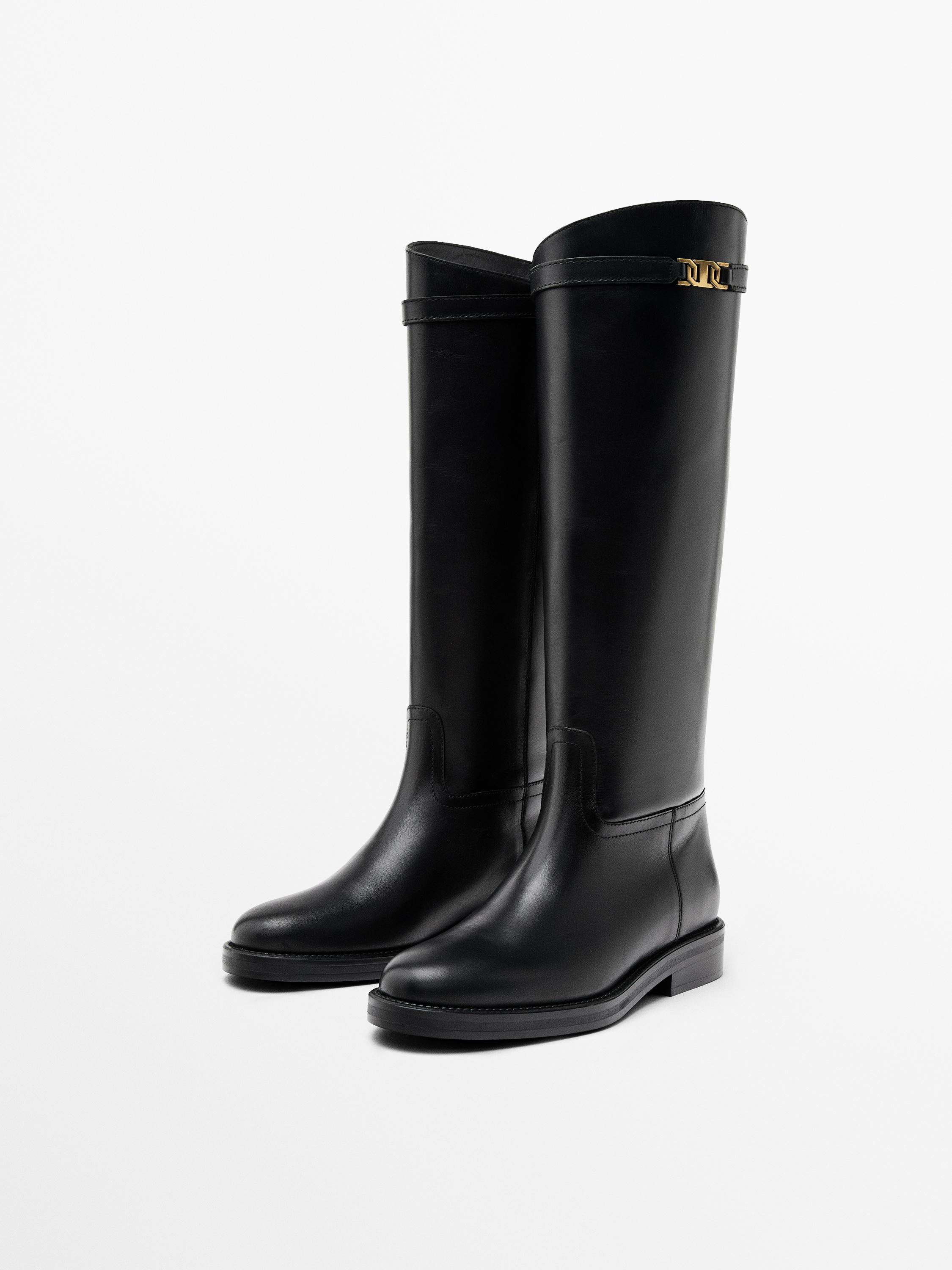 Bottes équestre en cuir