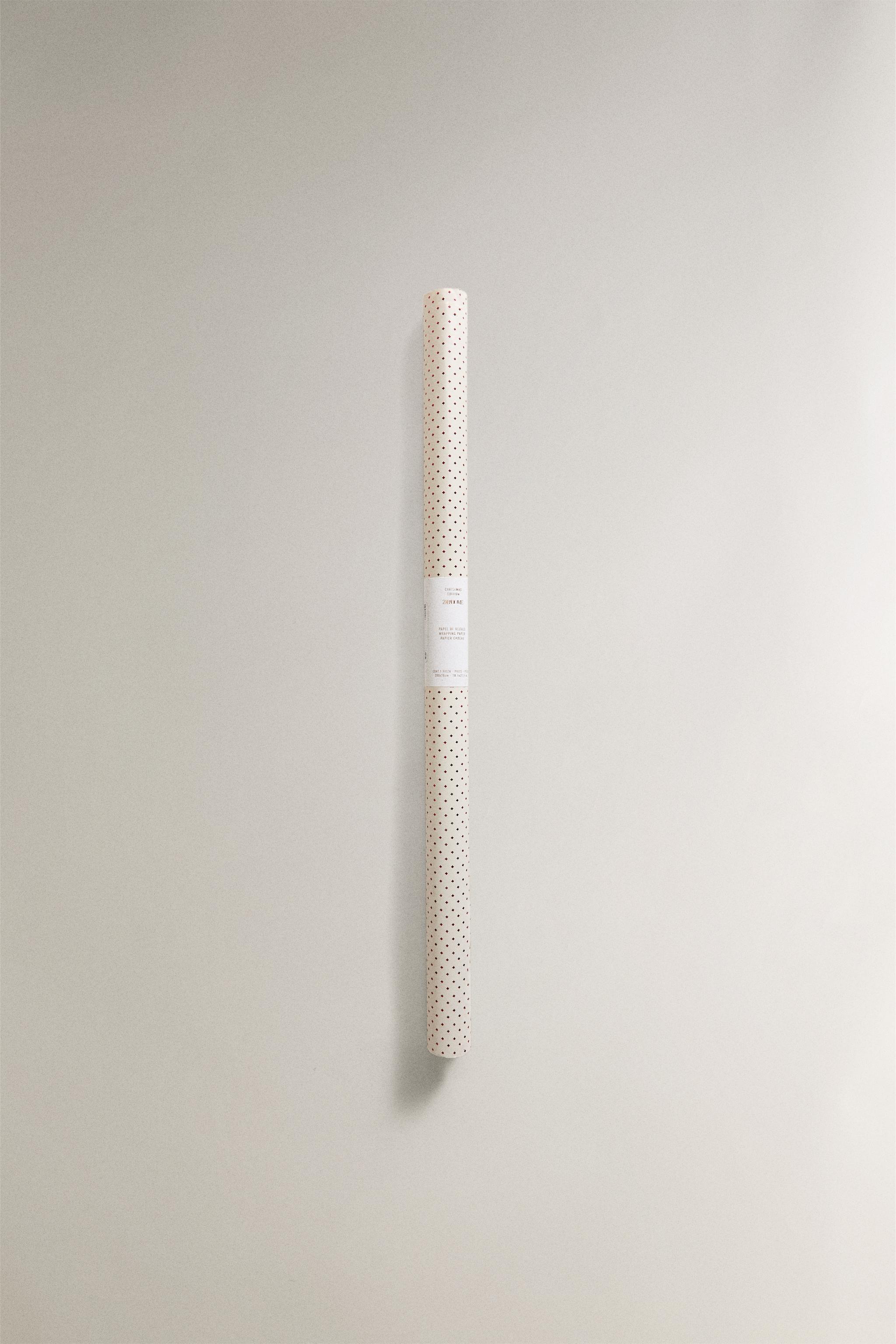 CHRISTMAS MATTE DOTTED GIFT WRAPPING PAPER