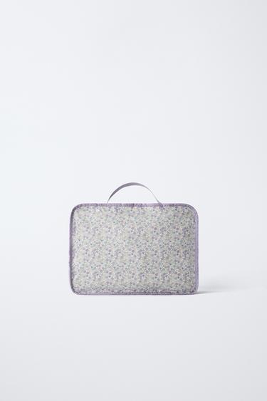 LOT DE CLASSEURS DE VOYAGE À FLEURS - Violet mauve de Zara - Image 4