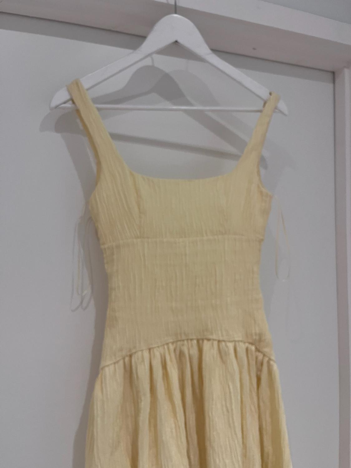 TEXTURED MIDI DRESS - Image 2