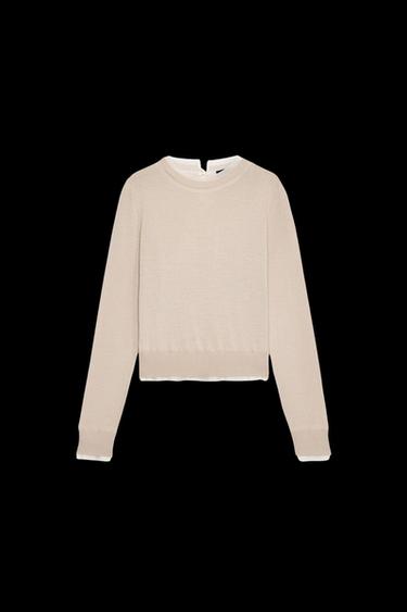 JERSEY PUNTO COMBINADO CON LANA - Arena de Zara