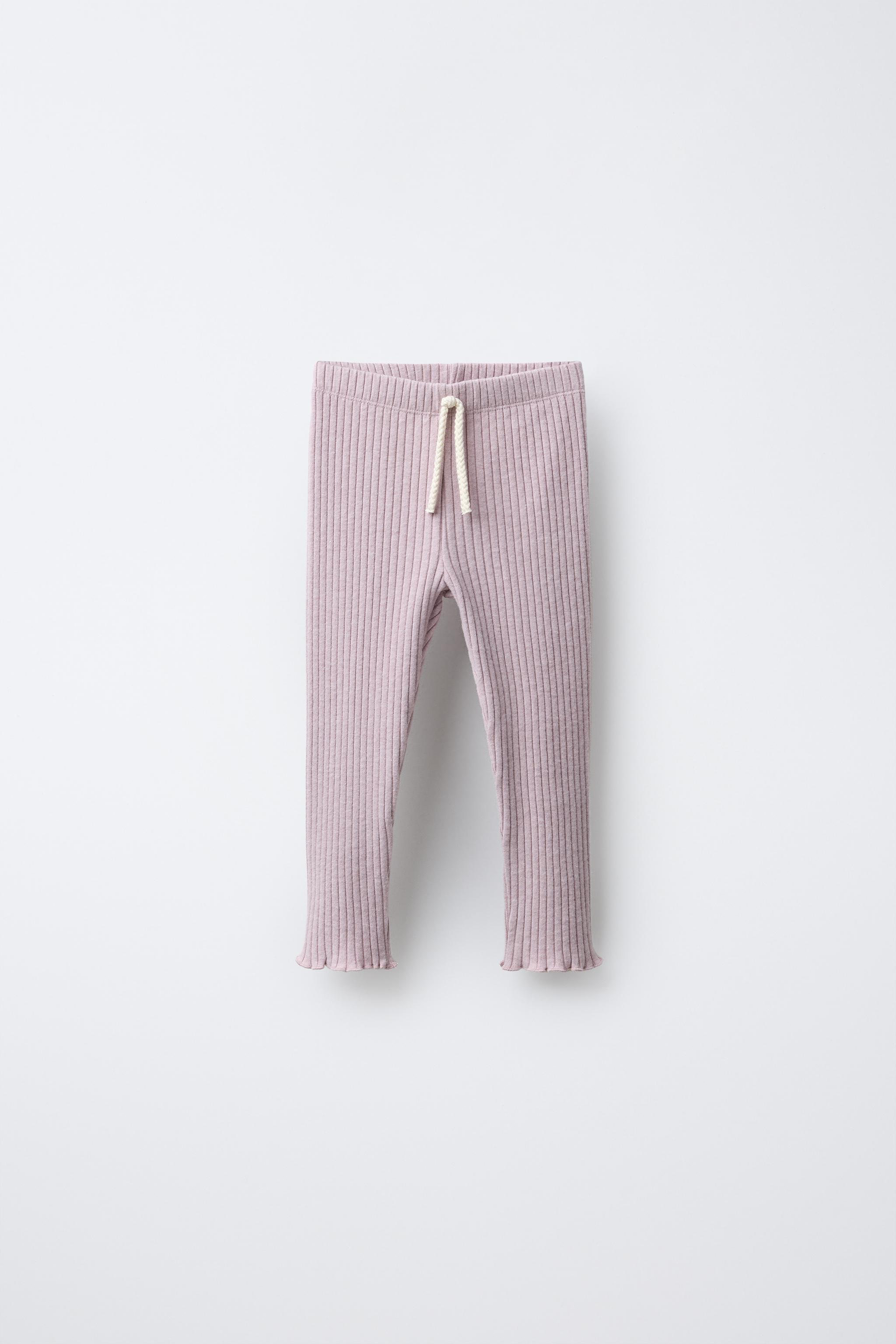 たりらりら　 ソフトタッチリブレギンス - ピンク/リラ | ZARA Japan / 日本