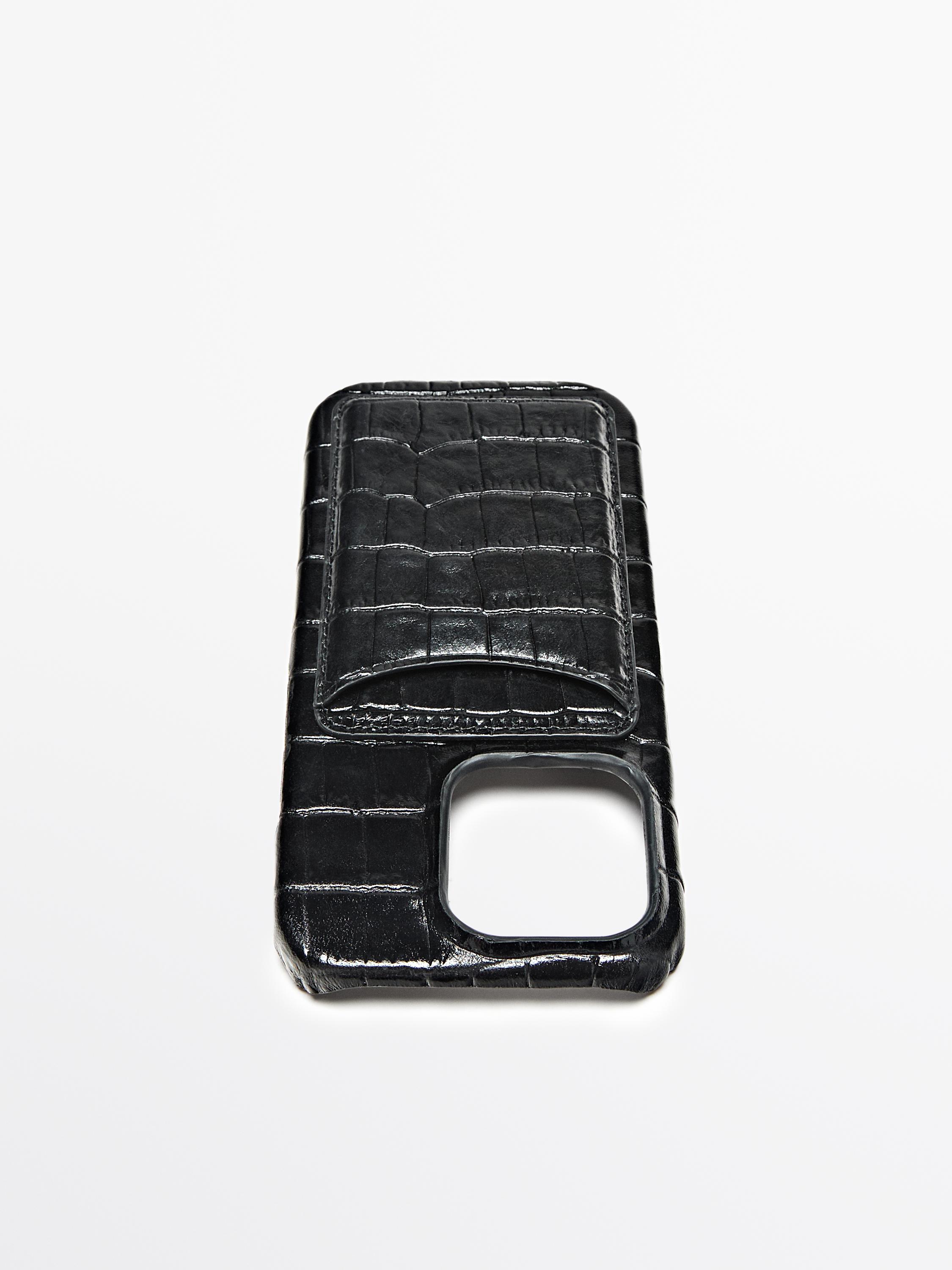 Nappa leather iPhone 16 Pro case