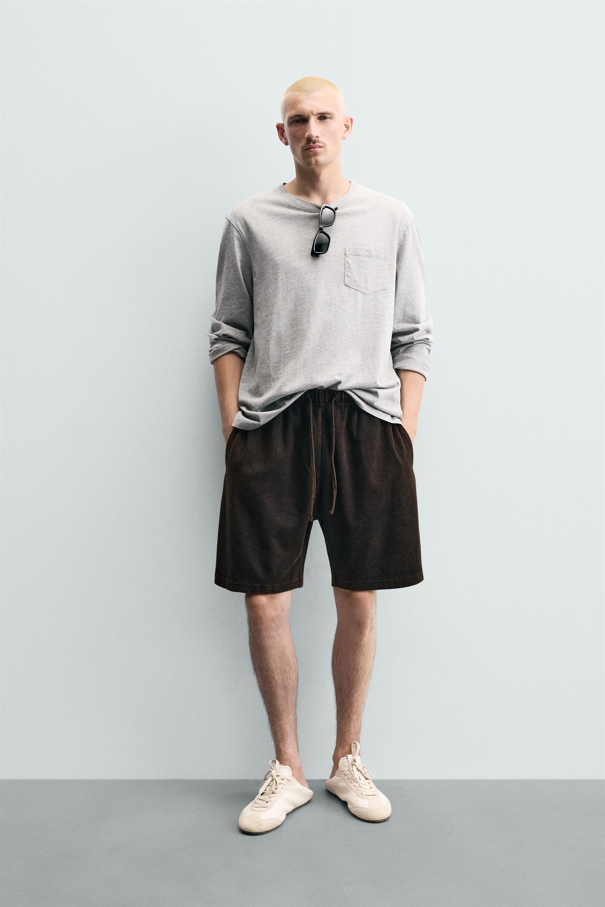 ベージュショートパンツ – メンズ | ZARA 日本