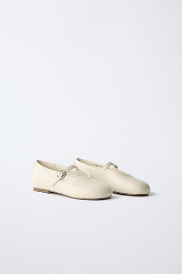 CLASSIC BALLET FLATS — Off White 2