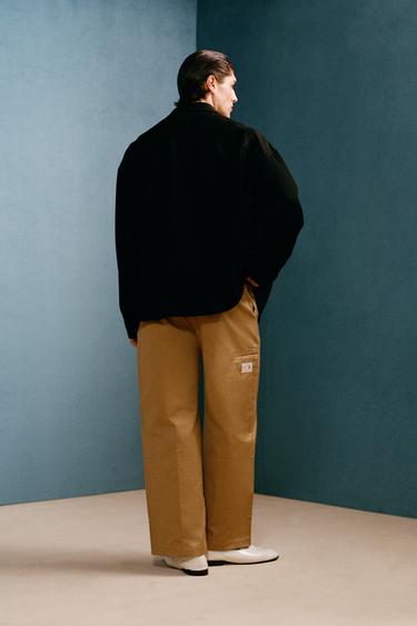 WILLY CHAVARRIA X ZARA FLUID OVERSHIRT - Black by Zara