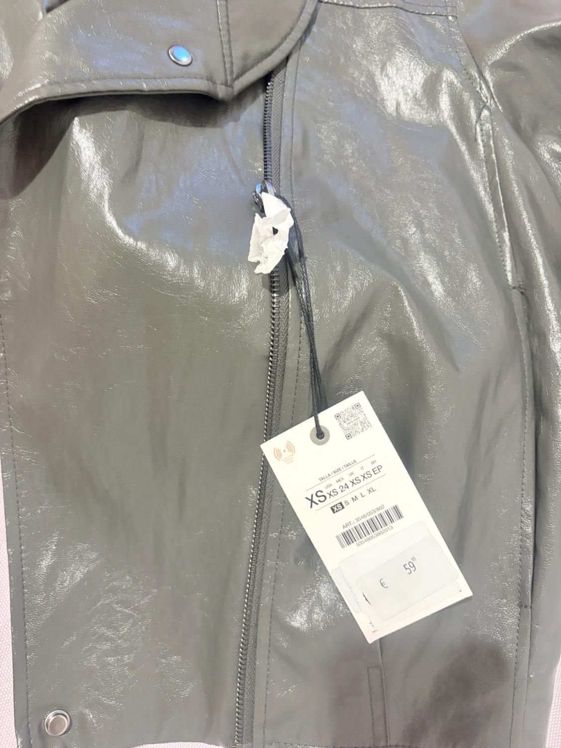 ZW COLLECTION FAUX LEATHER JACKET - Image 4