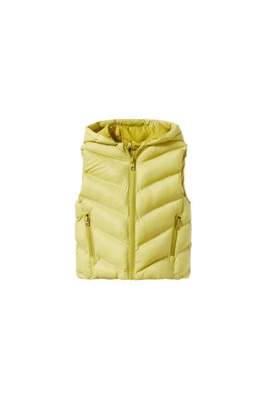 HEAT-SEALED WATER REPELLENT PUFFER VEST