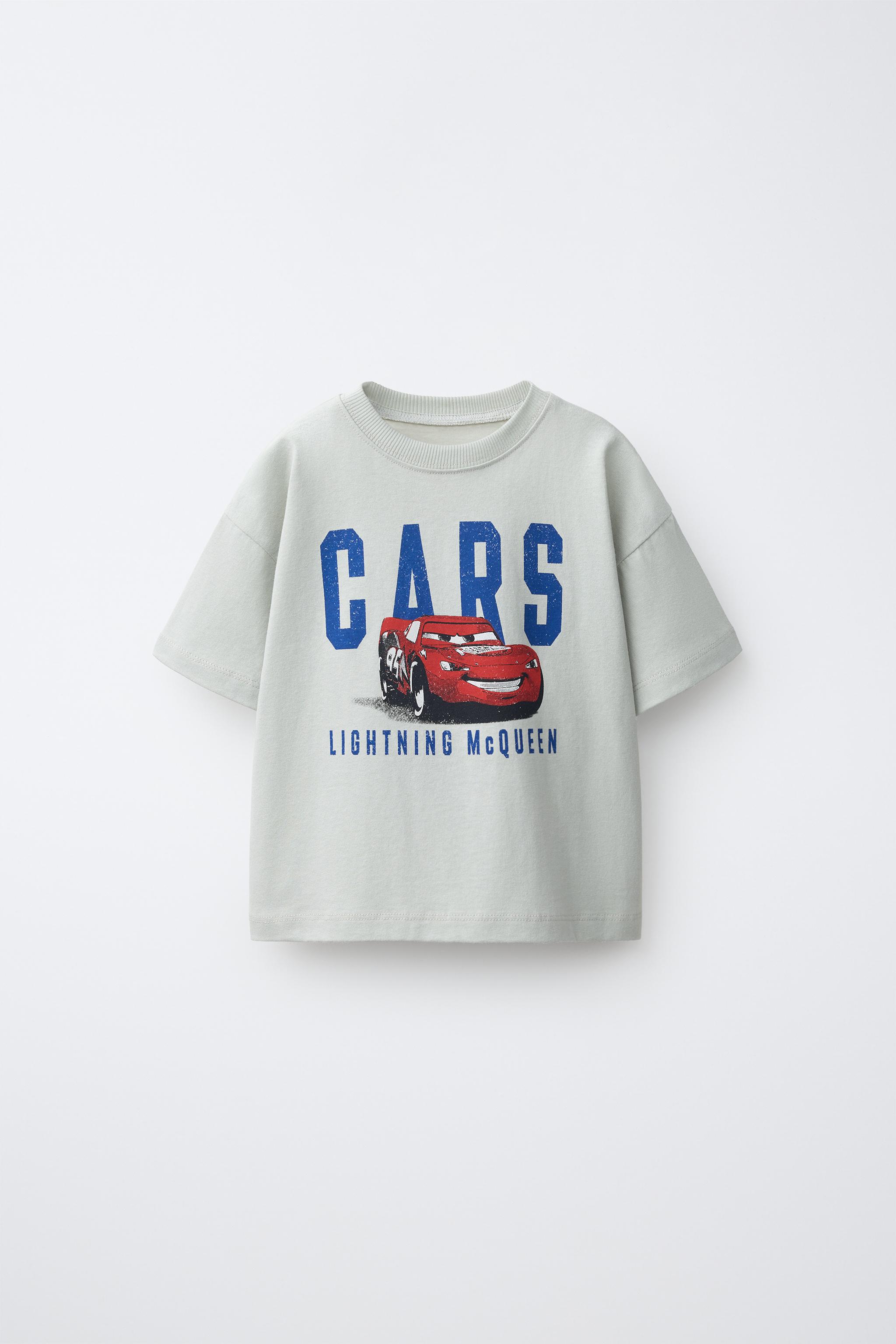 CARS LIGHTNING MCQUEEN © DISNEY/PIXAR Graphic T-Shirt — Blue / Gray