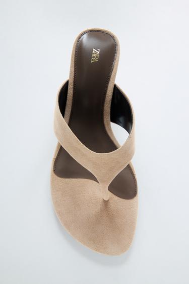 SANDÀLIES D'ANT DE TALÓ - Beix de Zara