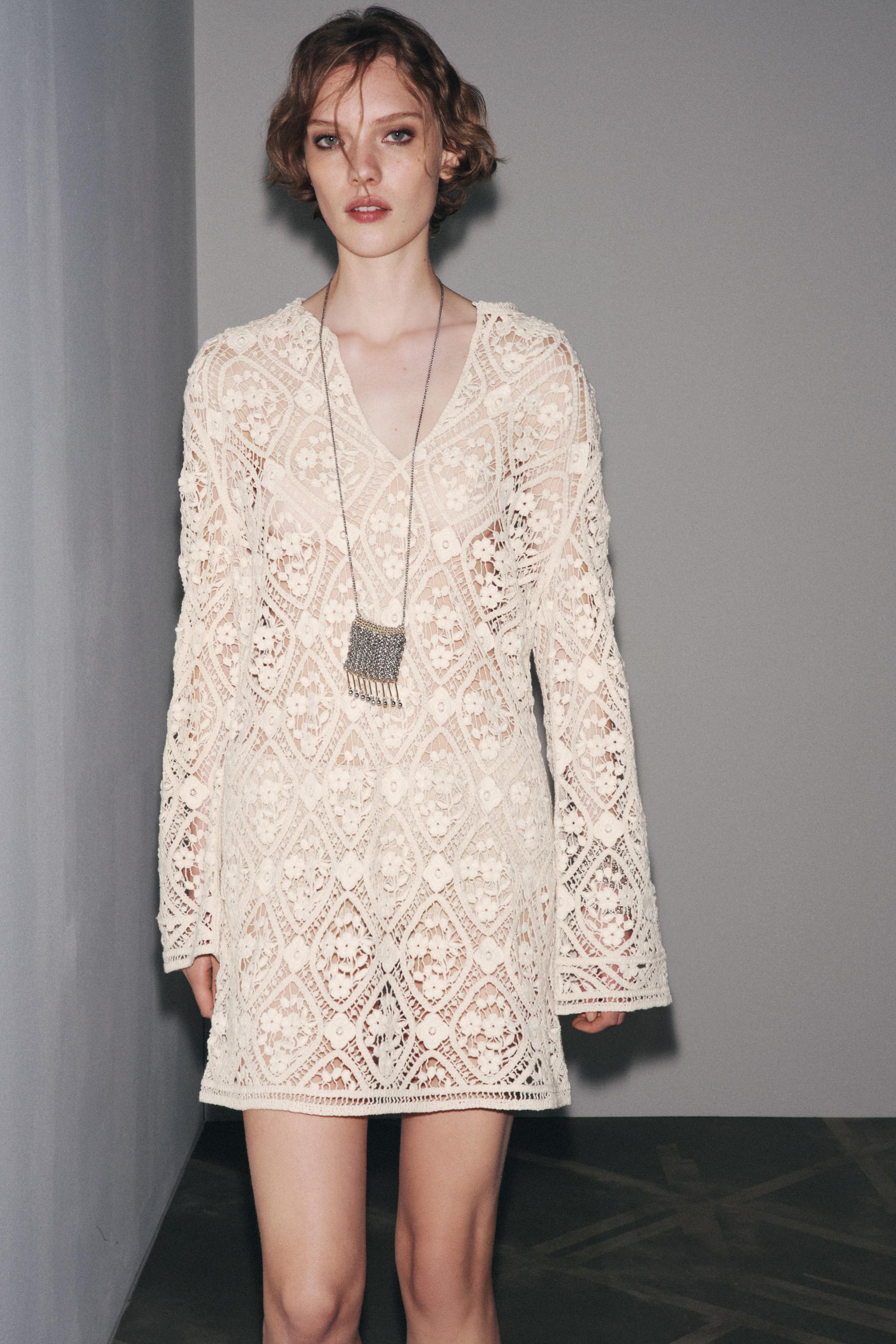 ROBE COURTE CROCHET ZW COLLECTION