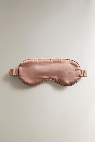 MULBERRY SILK EYE MASK - Dark pink by Zara - Image 0