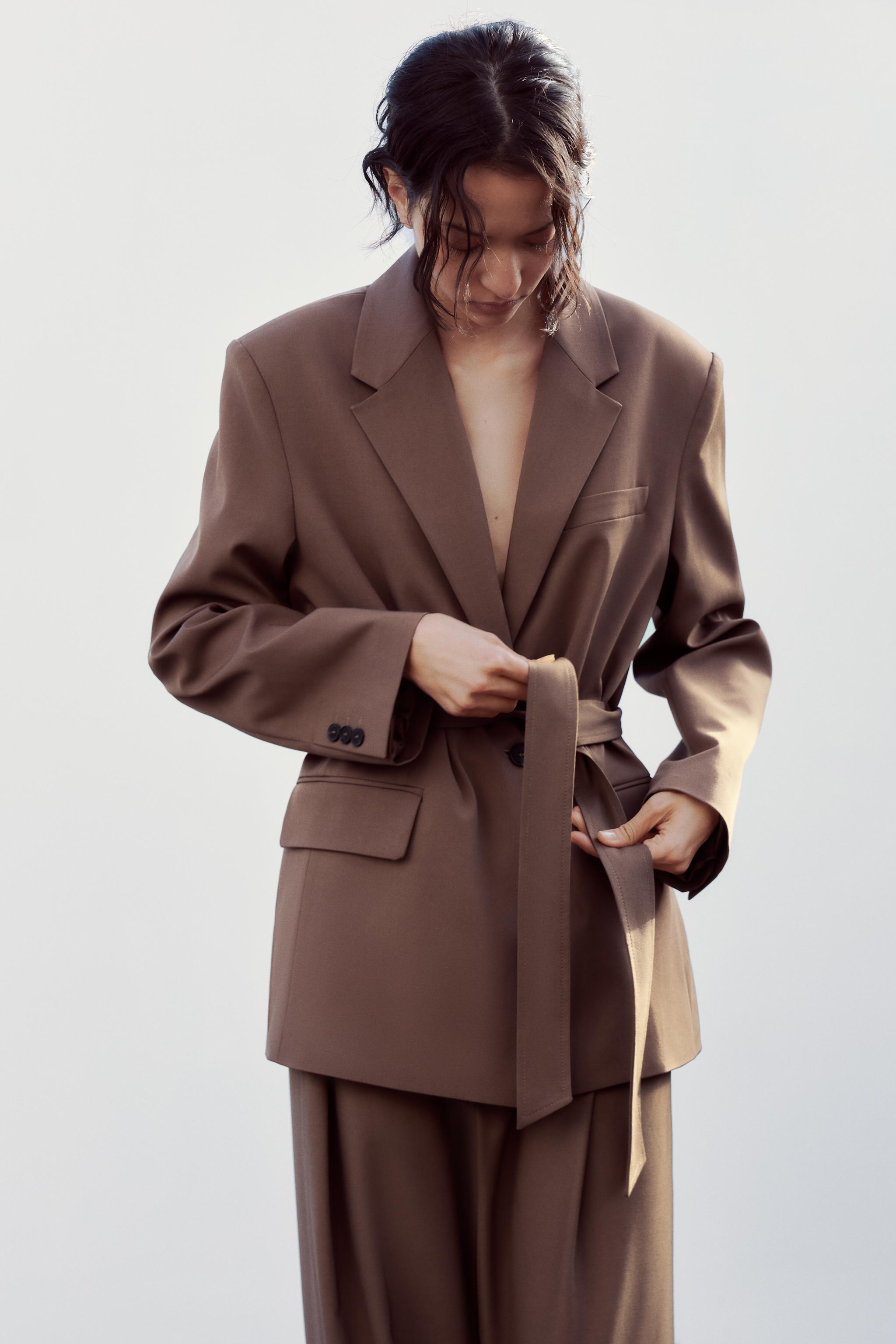 リボン ディテールテクスチャー ブレザー ZARA UNIQLO dholic