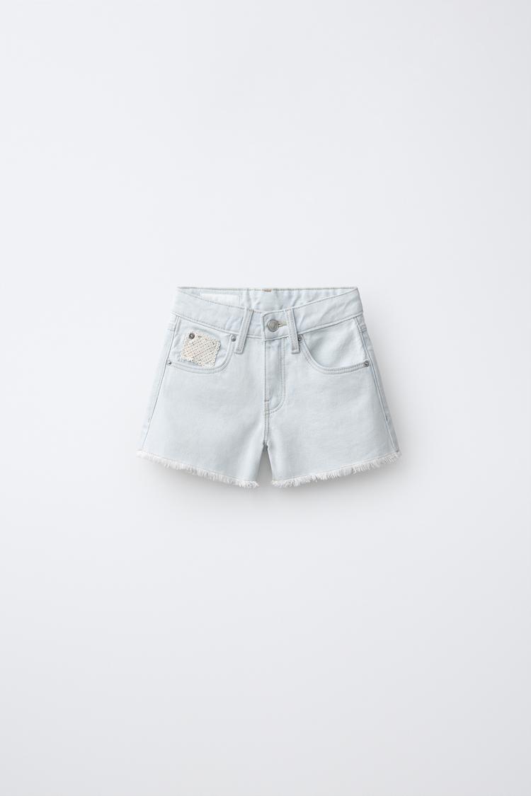BERMUDA DENIM CROCHET