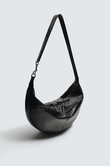 QUILTED SHOULDER BAG - Black by Zara - Image 3