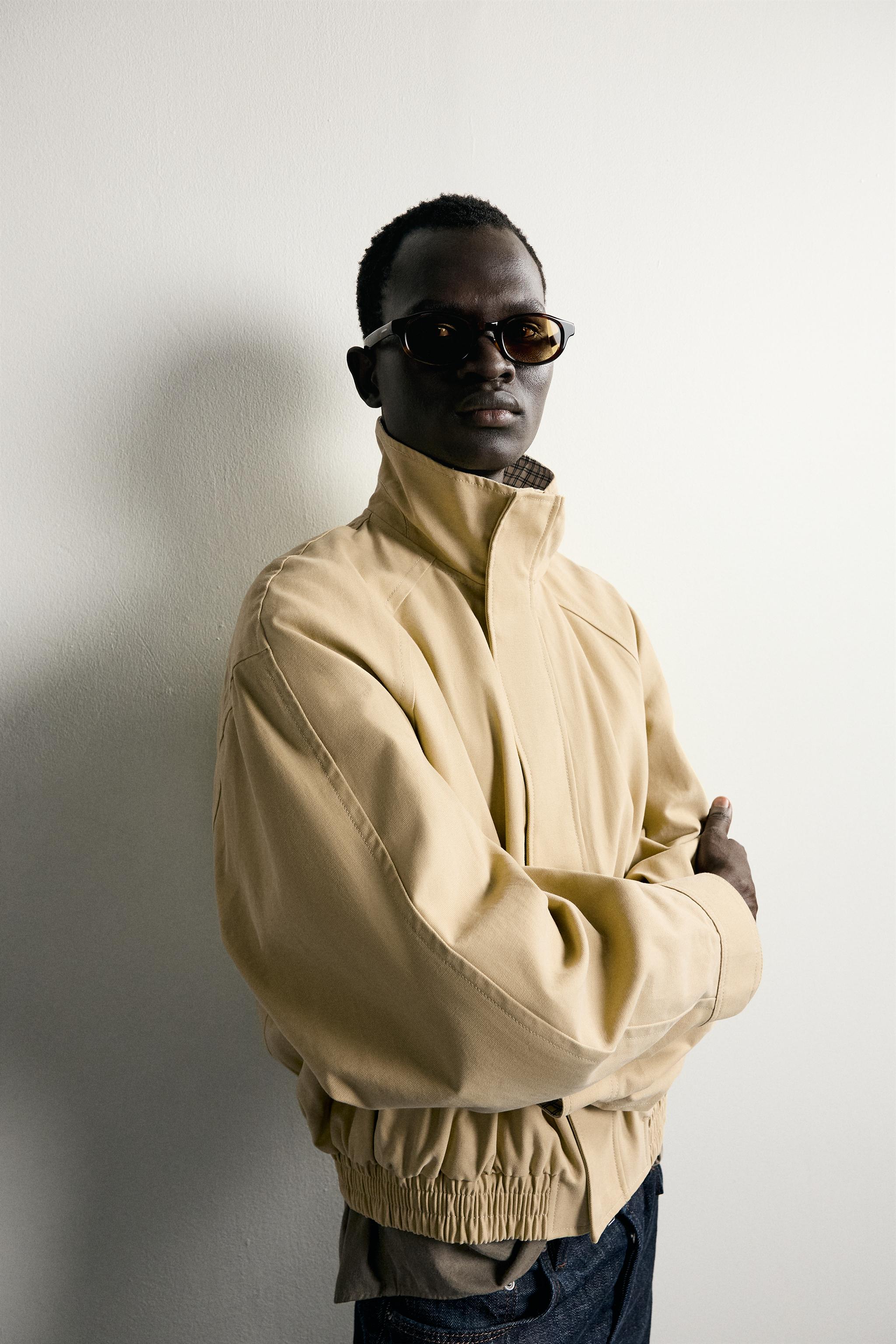 OVERSIZED COTTON CANVAS JACKET