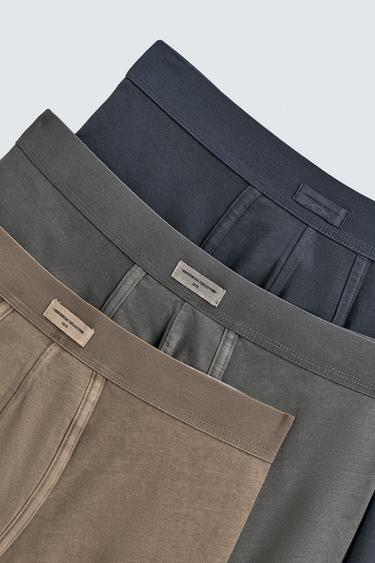 SOFT BOXER SHORTS 3-PACK - various by Zara - Image 2