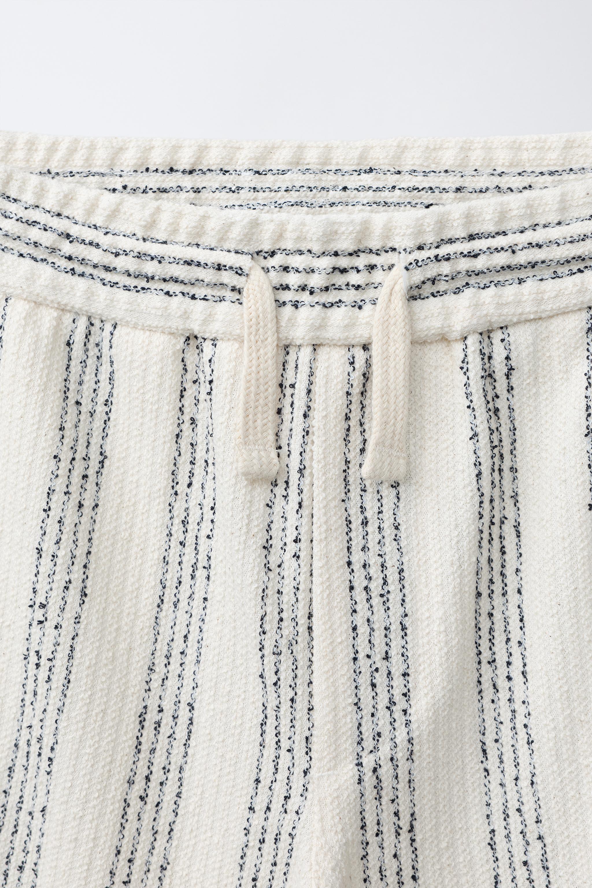 STRIPED RUSTIC PANTS