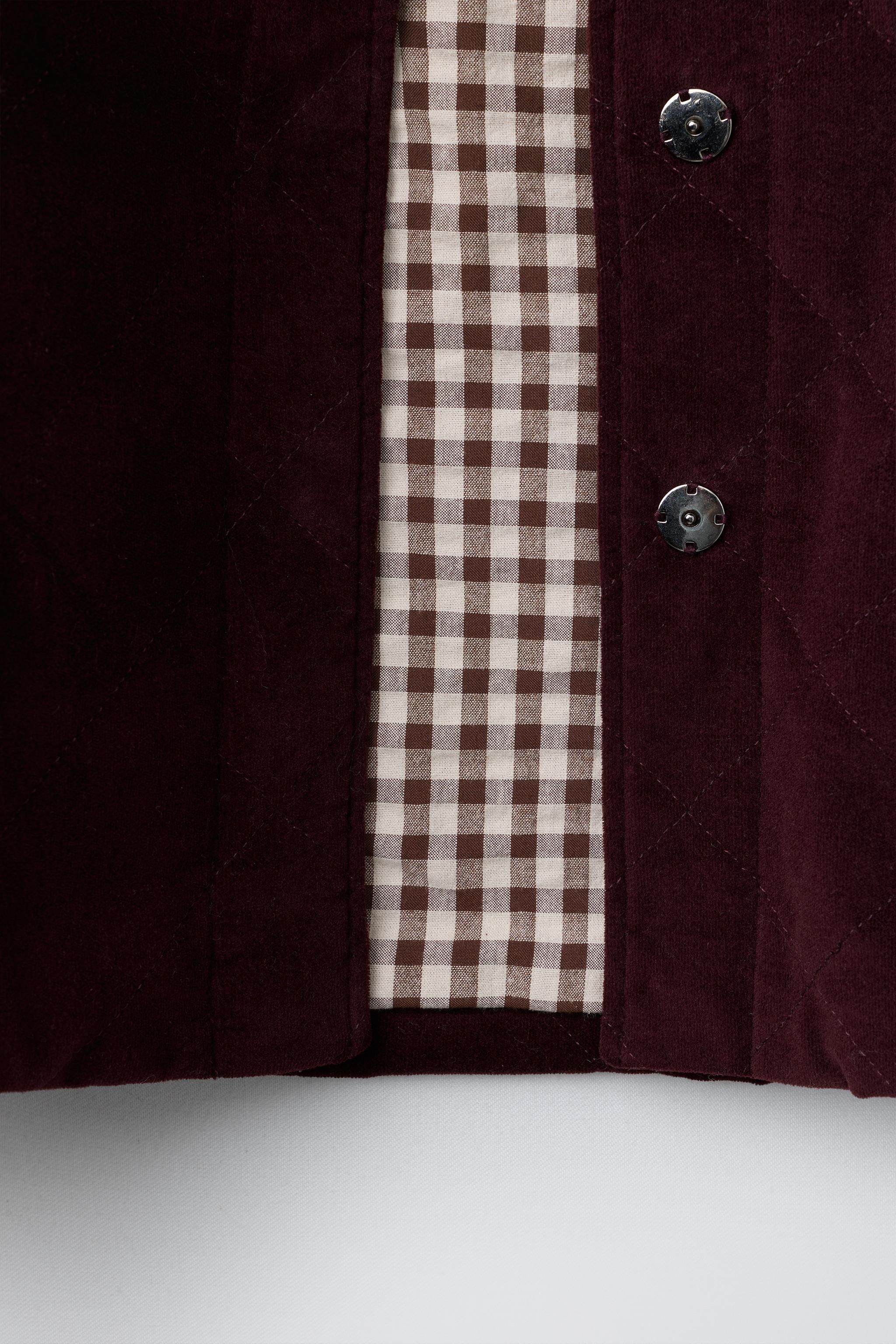 VELVET PETER PAN COLLAR JACKET