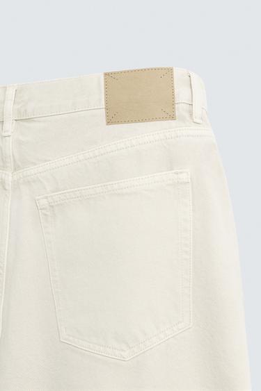 REGULAR FIT DENIM BERMUDA SHORTS - Grey by Zara - Image 9