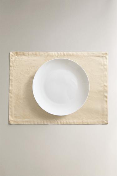 SET DE TABLE JACQUARD CHEVAL - Beige de Zara - Image 4