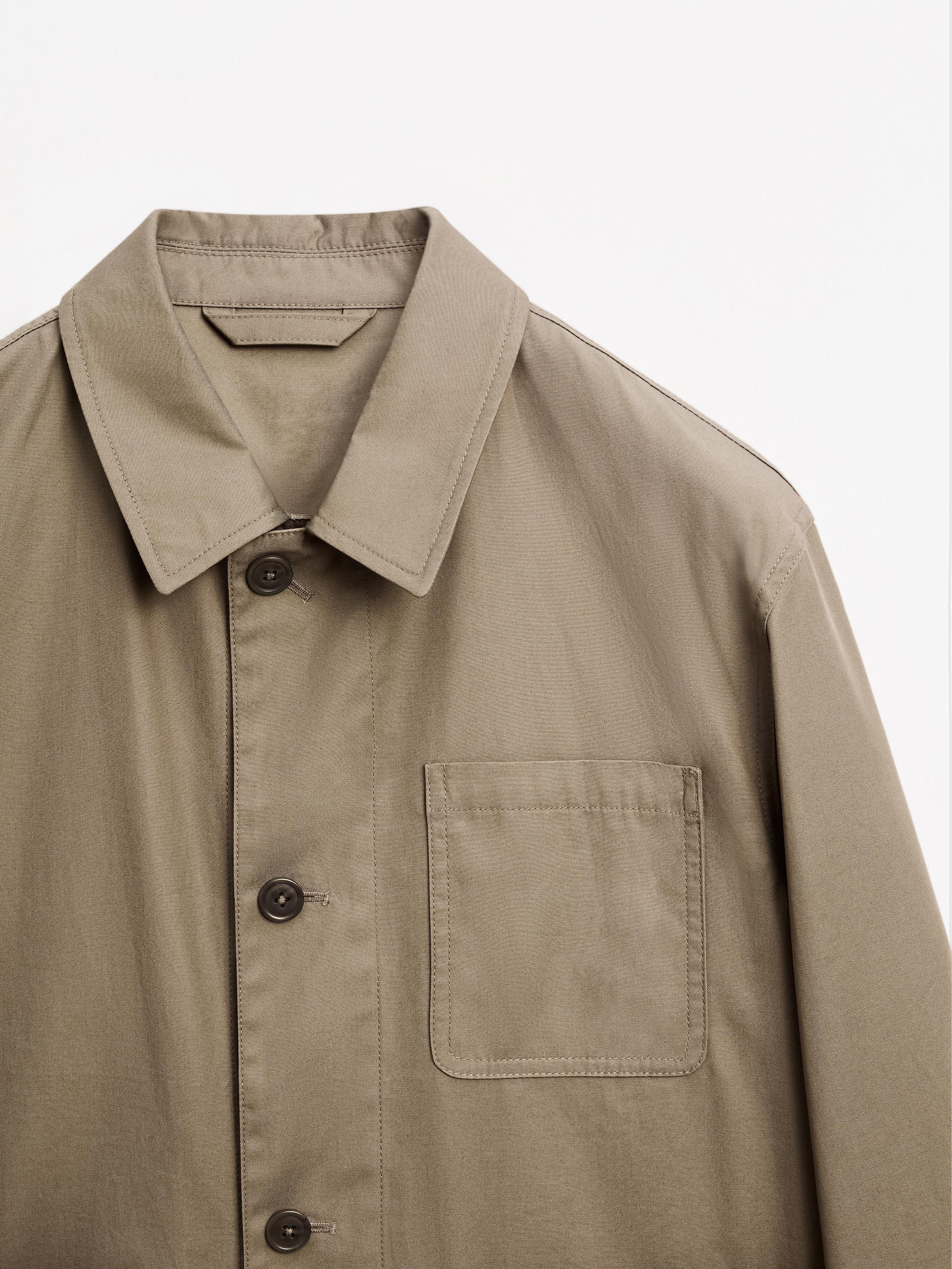 Veste avec poches 100 % coton