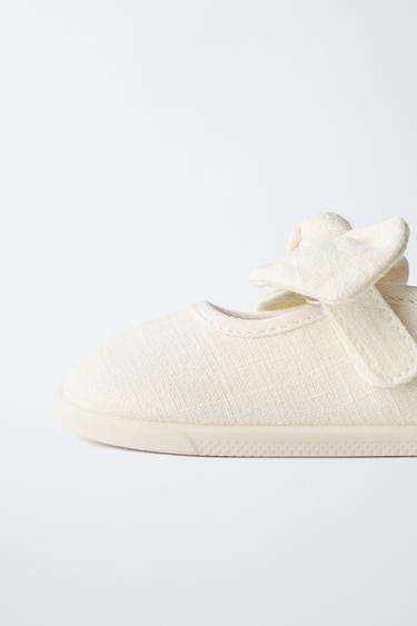 TENNIS NŒUD BAREFOOT - Marron sable de Zara - Image 4