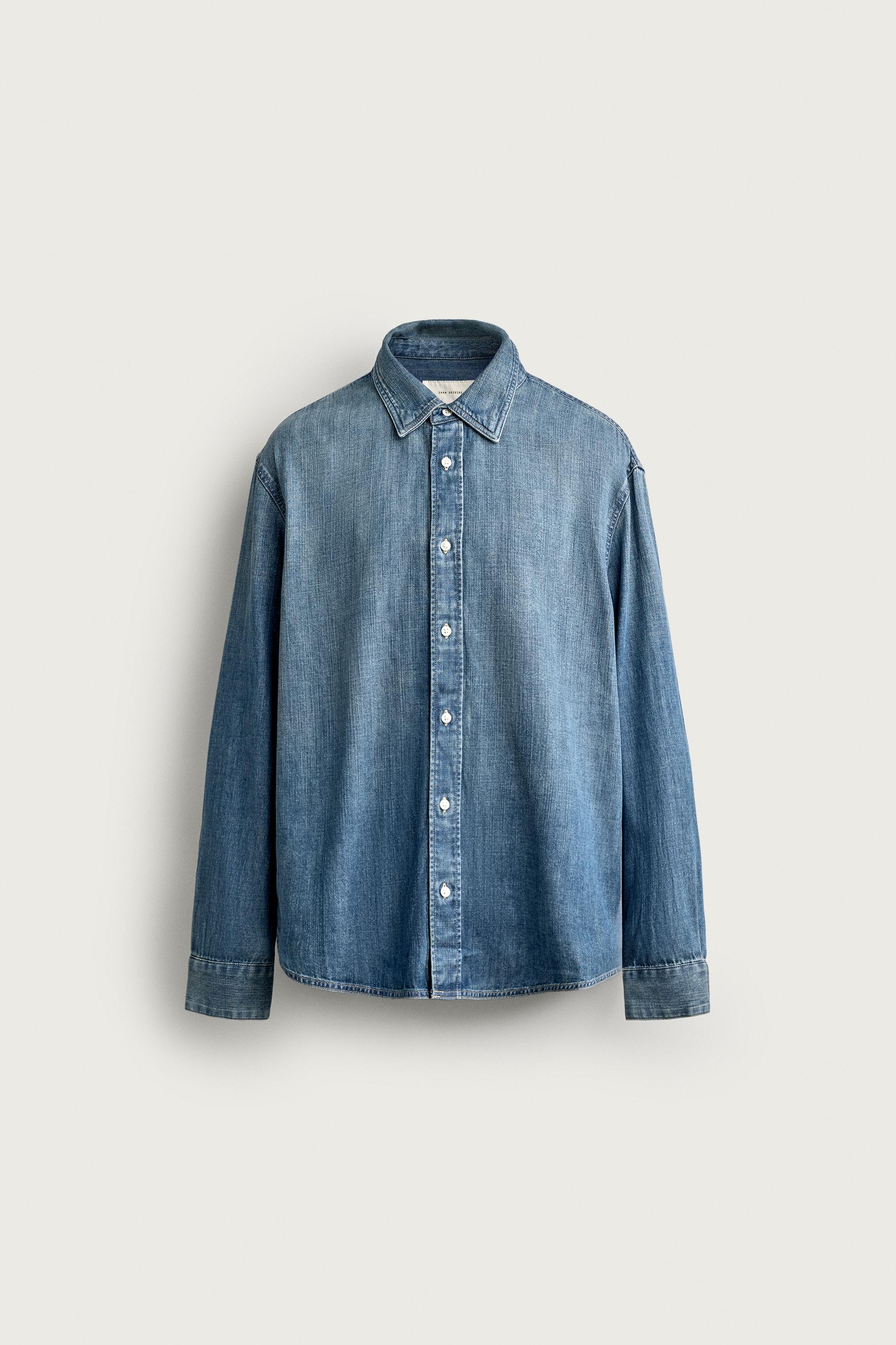 REGULAR FIT DENIM SHIRT