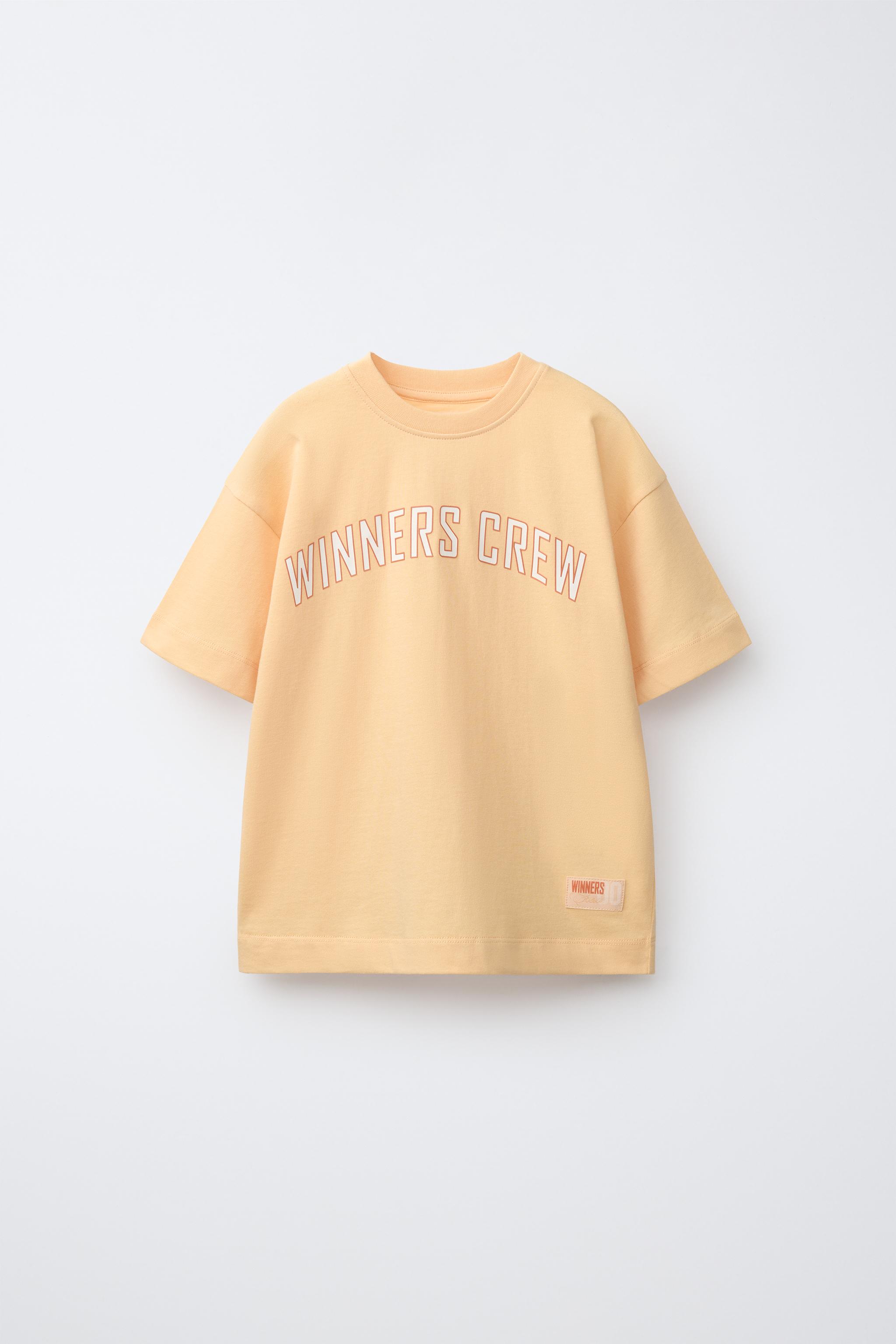 JOGGING TEXT T-SHIRT