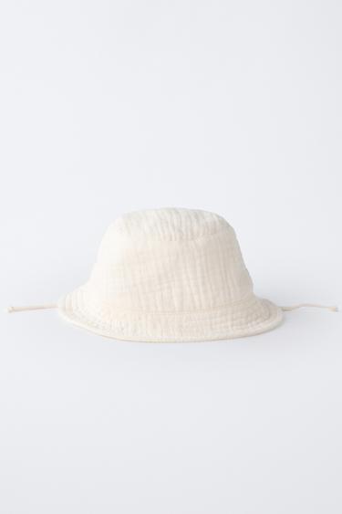 CHAPEAU À TEXTURE - Écru de Zara - Image 3