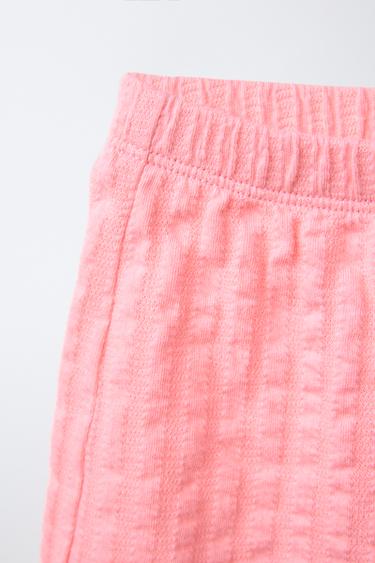 TEXTURED BERMUDA SHORTS - Pink by Zara - Image 2