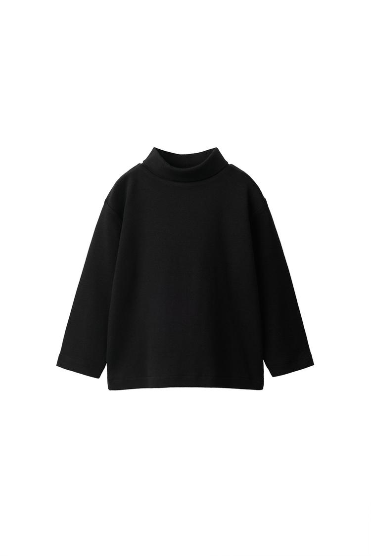 Camiseta cuello vuelto lisa