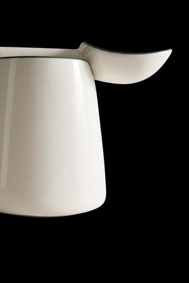 Zara STONEWARE ICE CREAM SERVING SET - Green