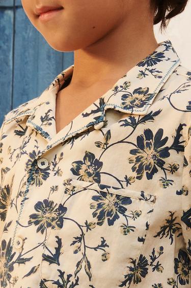 CHEMISE À IMPRIMÉ FLEURI ÉDITION LIMITÉE - Imprimée de Zara - Image 2