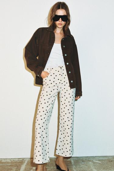 Zara Z1975 DENIM JACKET - Brown