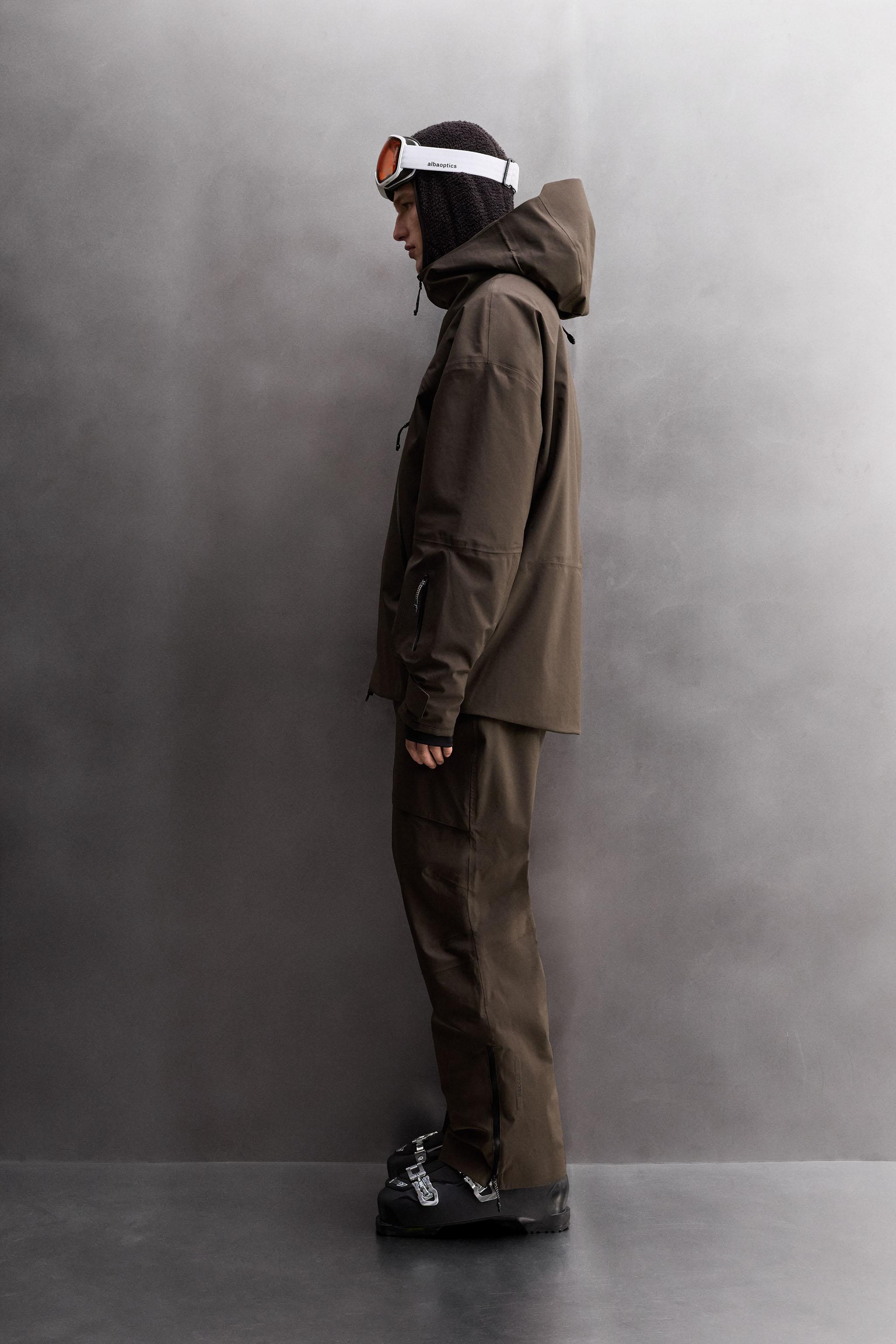 RECCO® WATERPROOF SKI PUFFER JACKET - Brown | ZARA United States