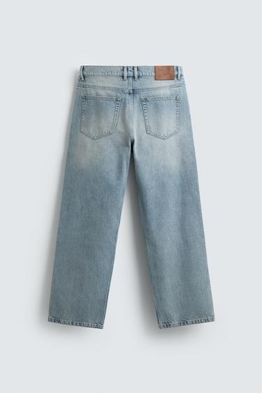 JEAN DROIT CHEVILLE - Bleu clair de Zara - Image 7