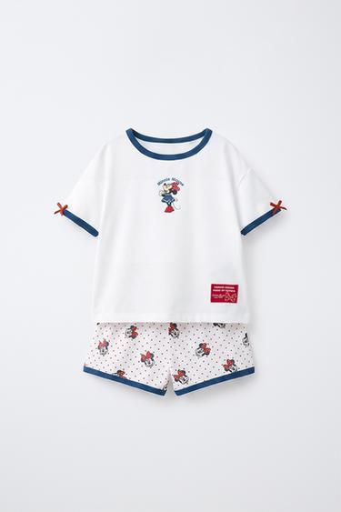 Zara 1 1/2-6 YEARS/ MINNIE MOUSE © DISNEY PAJAMAS - Blue / White - Image 0