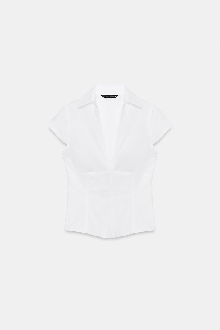 TOP ESTILO CORSÉ EN POPELINA 5