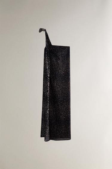 ANIMAL PRINT BEACH SARONG - Leopard by Zara - Image 3
