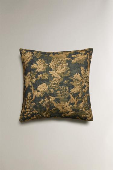 TREE CUSHION COVER - Green by Zara - Image 3