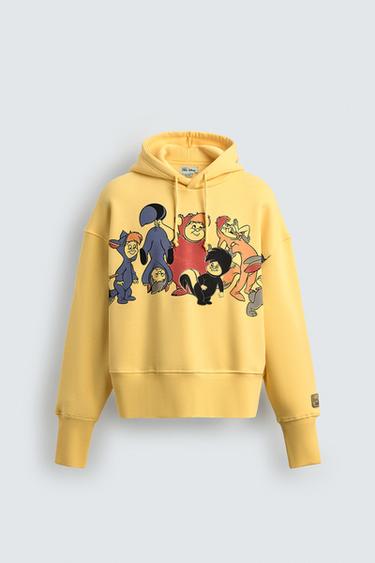 SUDADERA CAPUCHA LOS NIÑOS PERDIDOS PETER PAN HARRY LAMBERT FOR ZARA X DISNEY - Amarillo de Zara