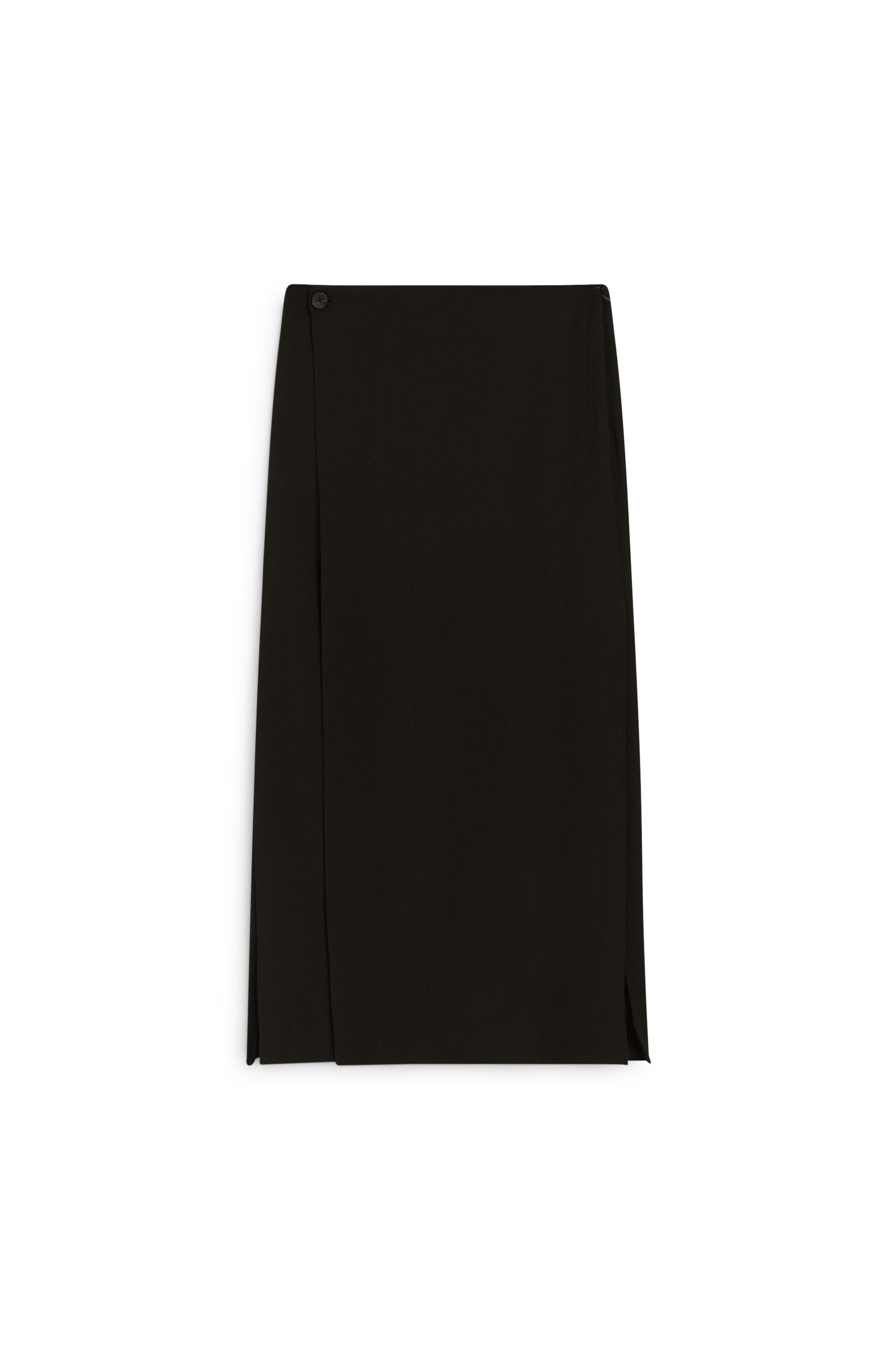 Flowing wrap midi skirt - LIMITED EDITION